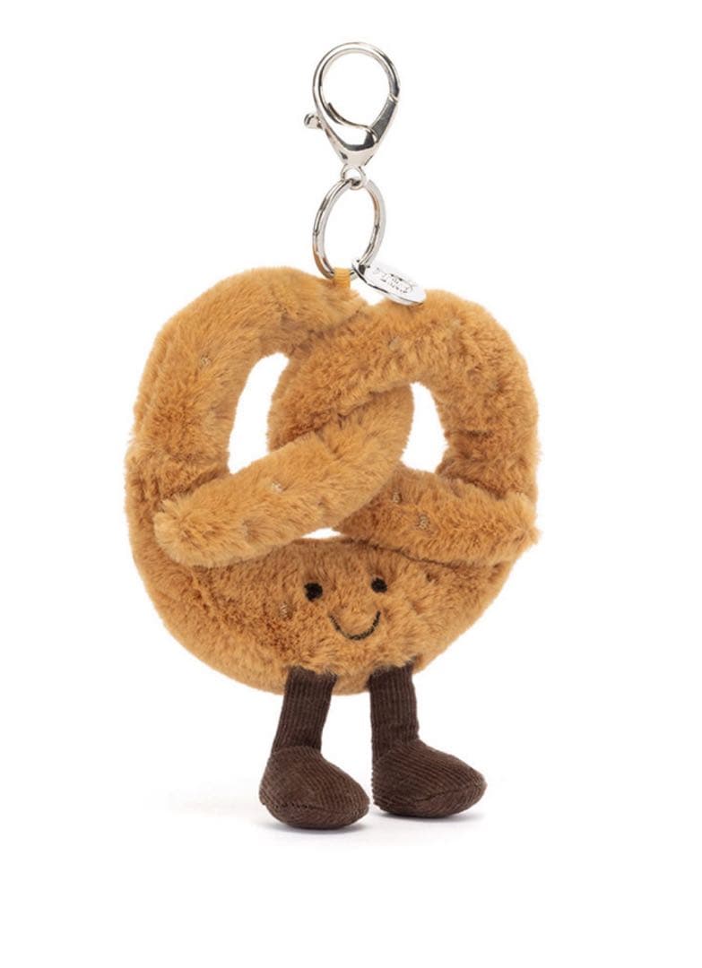 新品 jellycatジェリーキャットキーホルダー プレッツェル pretzel