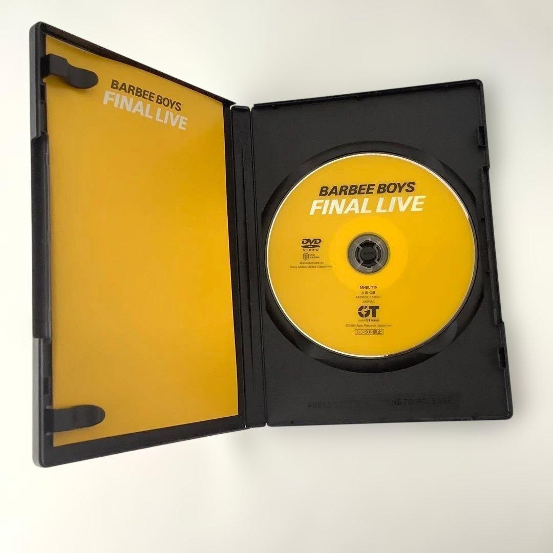DVD】バービーボーイズ FINAL LIVE 渋谷公会堂 1992.1.24 - メルカリ