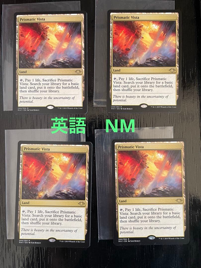 MTG EN 虹色の眺望/Prismatic Vista 4枚セット MTG Prismatic Vista