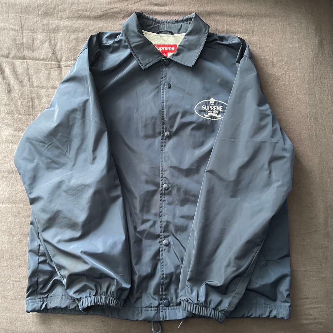 supreme crest coaches jacket navy L 24FW - メルカリ