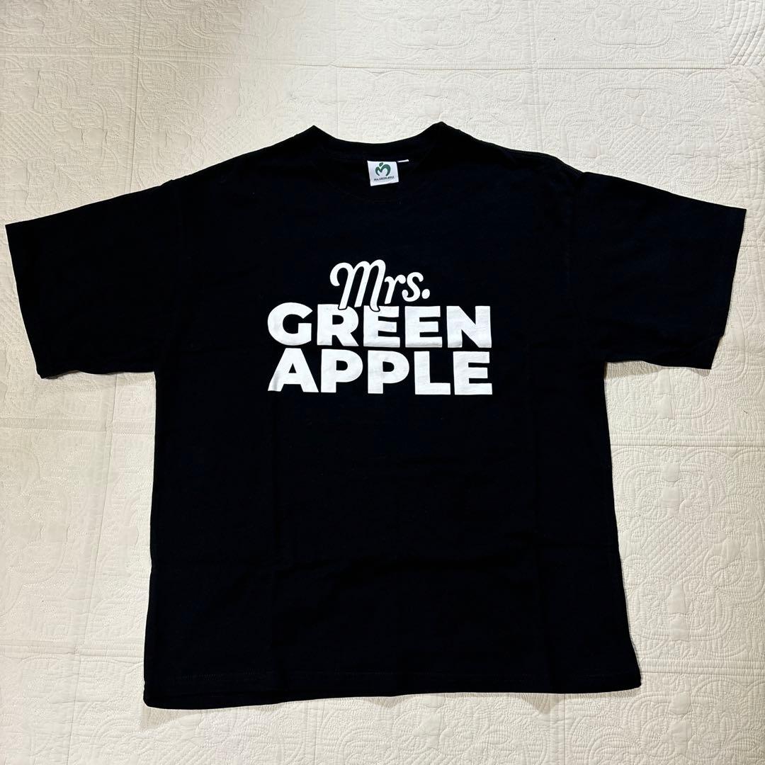 Mrs. GREEN APPLE ライブTシャツ 黒】 - メルカリ