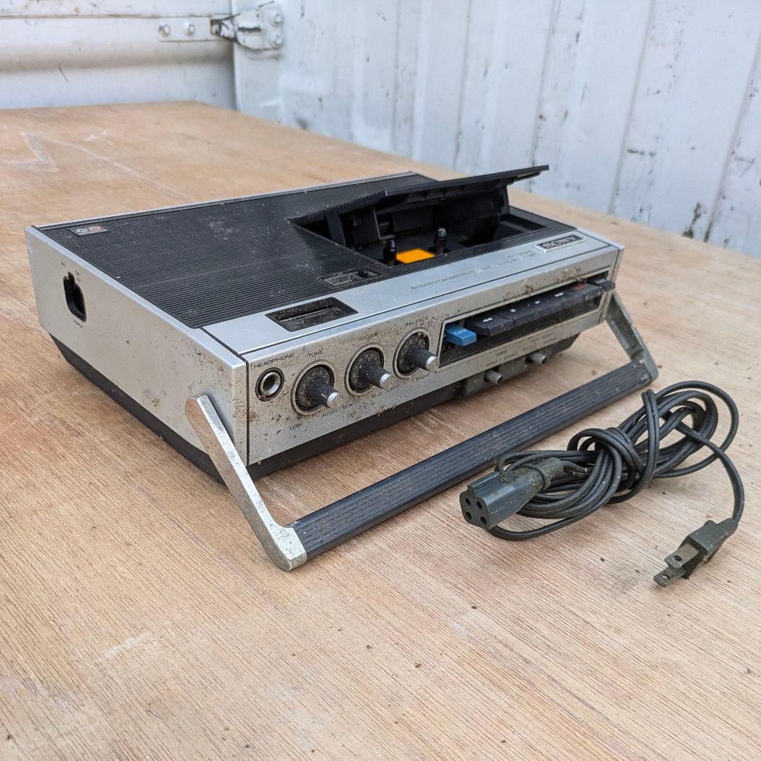 TC-2125 SONY ステレオ カセットレコーダー 昭和レトロ ソニー - メルカリ