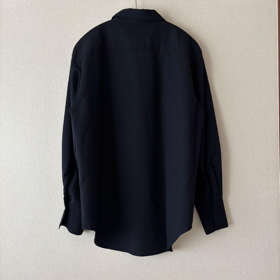 Curensology カマーベスト付きシャツ ネイビー ウール - メルカリ