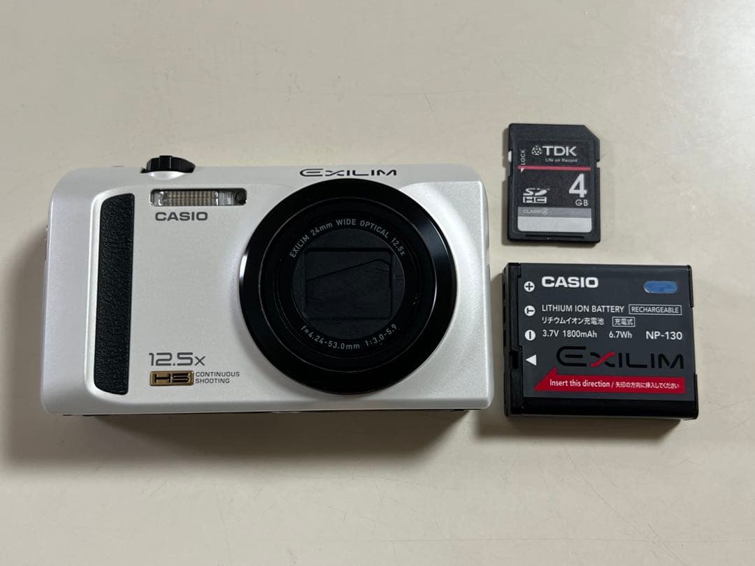 ジャンク カシオ CASIO EXILIM EX-ZR100 12.5x - メルカリ