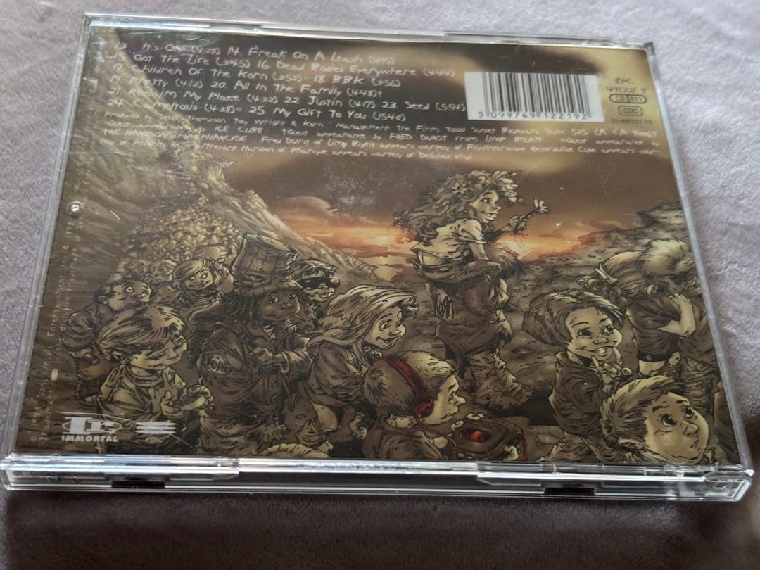 レア Korn サイン 限定CD コーン Follow the Leader - メルカリ