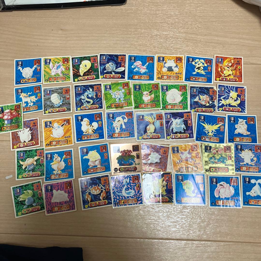 激レア90年代】ポケモンシール烈伝セット 約41枚 - メルカリ