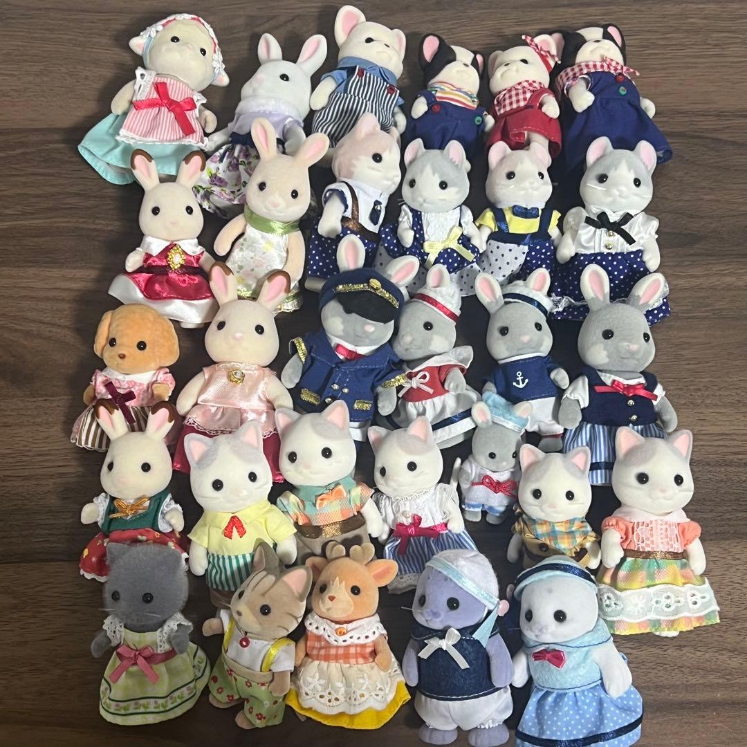 シルバニアファミリー 人形 まとめ売り - メルカリ