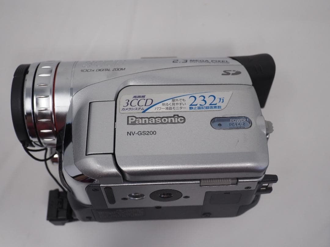 値下げ【動作確認済】Panasonic NV-GS200 本体付属品 動作確認済