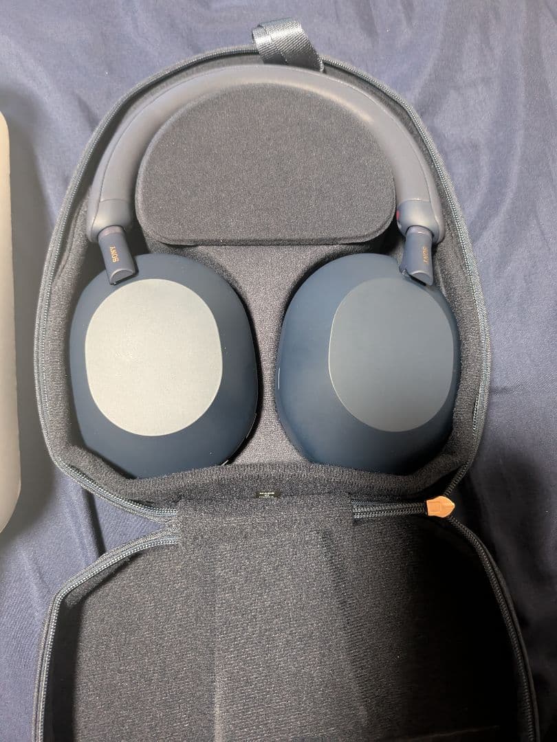 限定色　SONY WH-1000XM5 ワイヤレスヘッドホン　ブルー WH-1000XM5 限定色 ミッドナイトブルー は 特別感が漂う大人の雰囲気