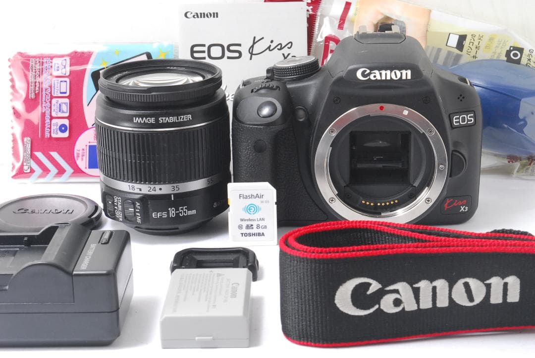 ❤初心者お勧め❤スマホ転送OK❤動画撮影❤kiss x3❤届い