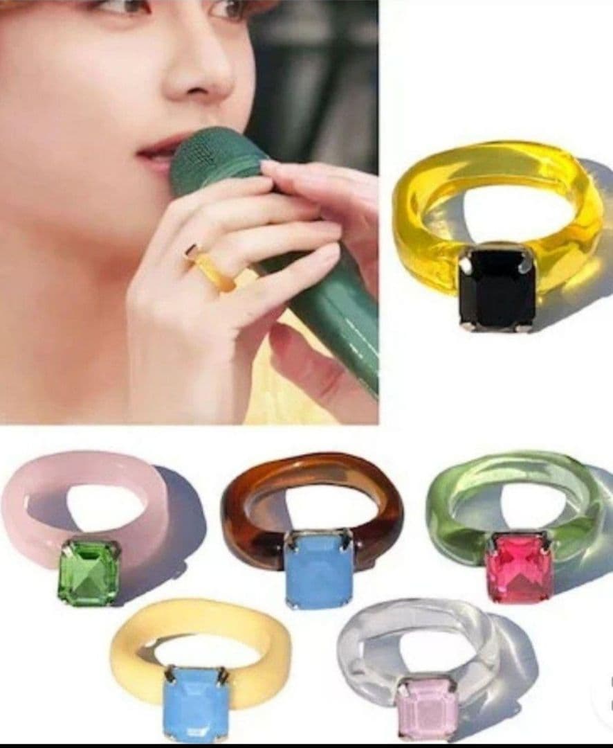 防弾少年団　BTS V ＆ JUNGKOOK ヨンリヨンリ　リングセット 防弾少年団(BTS) - BTS⭐️正規品ヨンリヨンリ⭕️新品