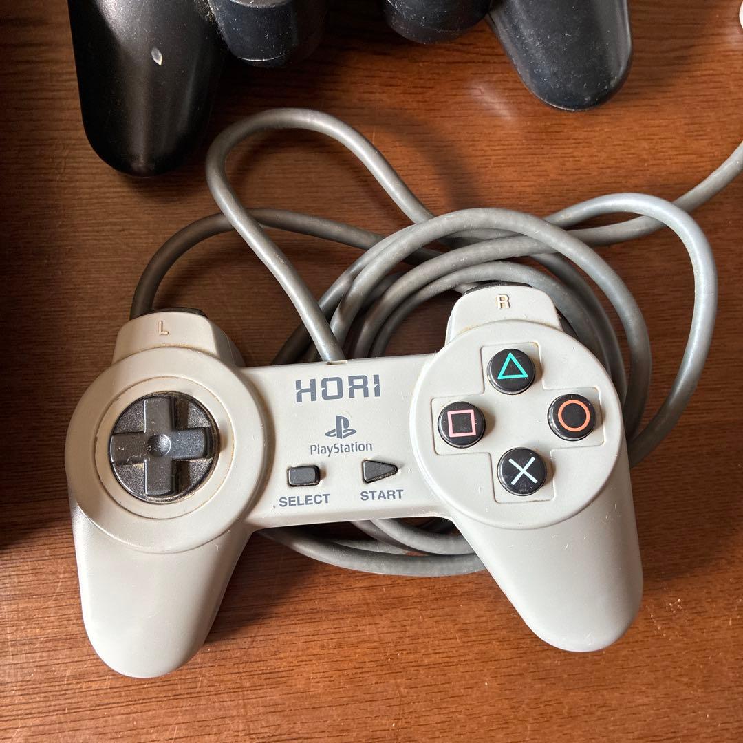 PlayStation 2 本体 コントローラー2個 メモリーカード ジャンク品