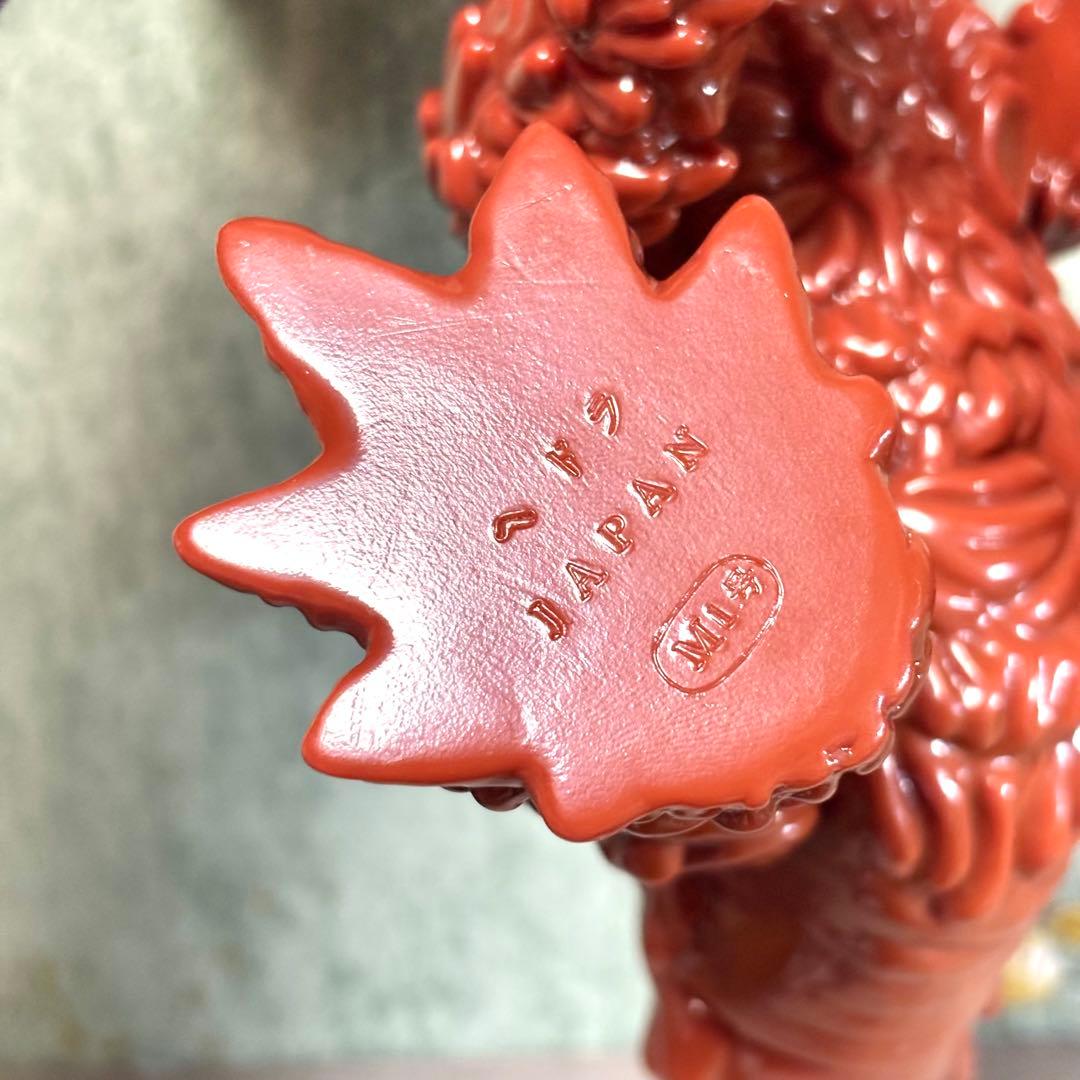 M1号 『ヘドラ』ゴジラ FINAL WARS版 ソフビ 未塗装 ブラウン成形