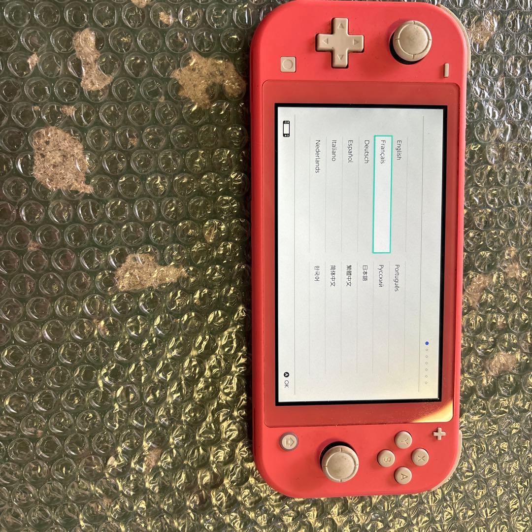 Nintendo Switch Lite ピンク 本体 - メルカリ