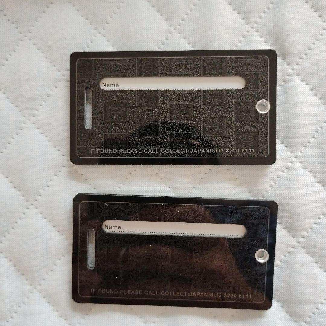 センチュリオン ブラックカード バゲッジタグ アメックス アメリカン