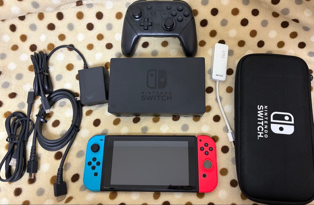 任天堂Switch 本体　proコントローラー付き 3,580円→2,980円12時間特売】コントローラー switch Nintendo Switch