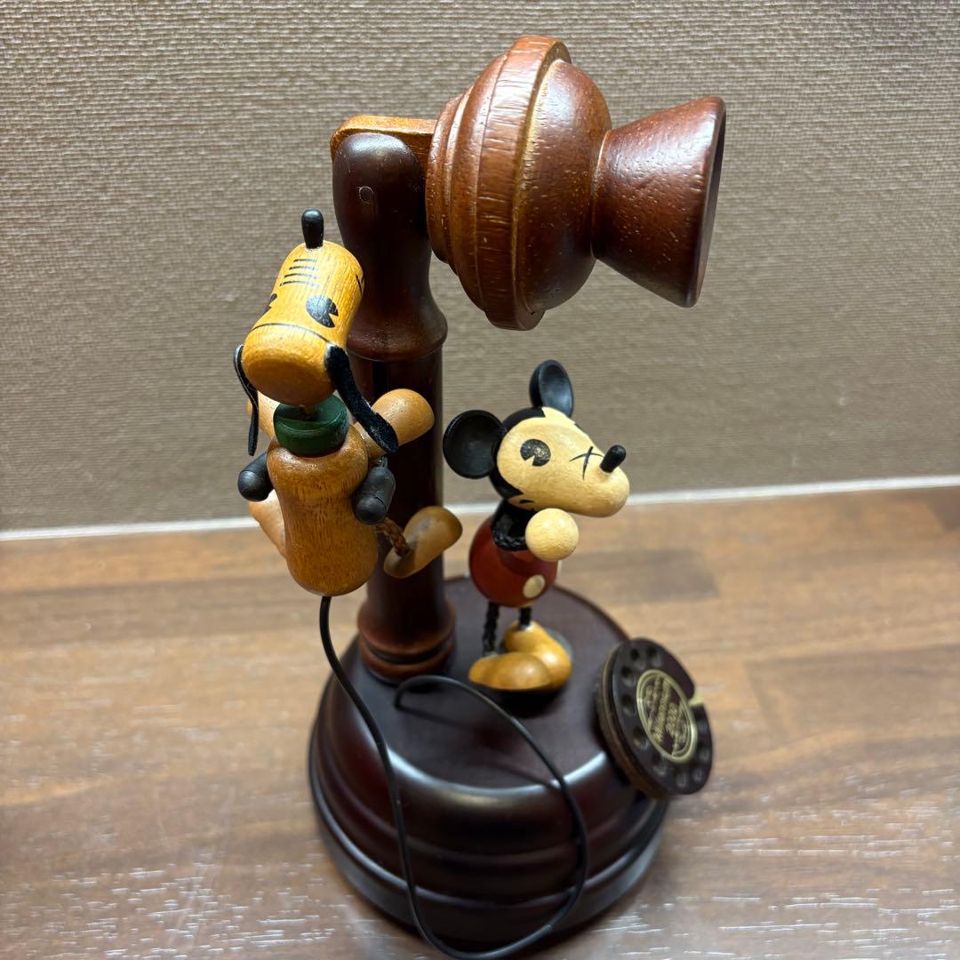 限定 ディズニーストアオリジナル オルゴール ミッキー&プルート 箱付き