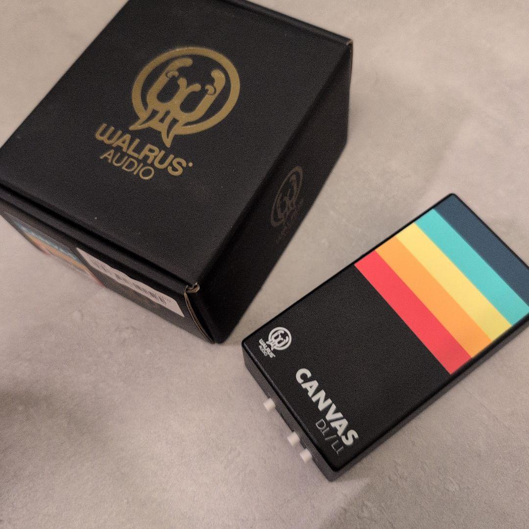ギター Walrus Audio Canvas Mono D.I./L.I. Walrus audio CANVAS MONO DI Di box
