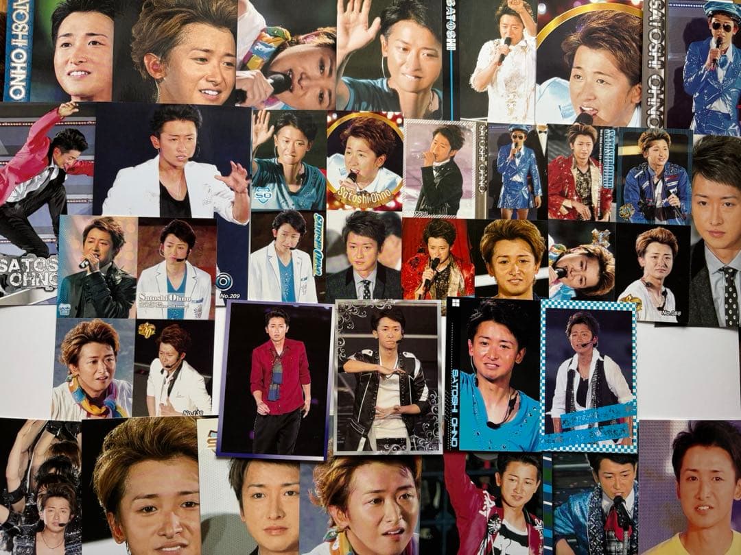 嵐 公式トレカ 大野智25枚 まとめ売り - メルカリ