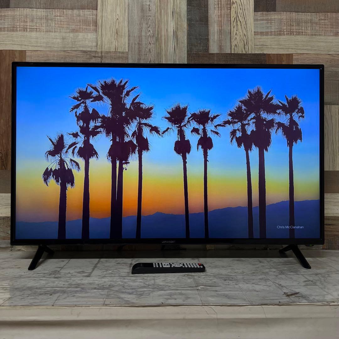即日受渡❣️全国送料込ジャパンネクスト43型4K液晶モニターリモ付