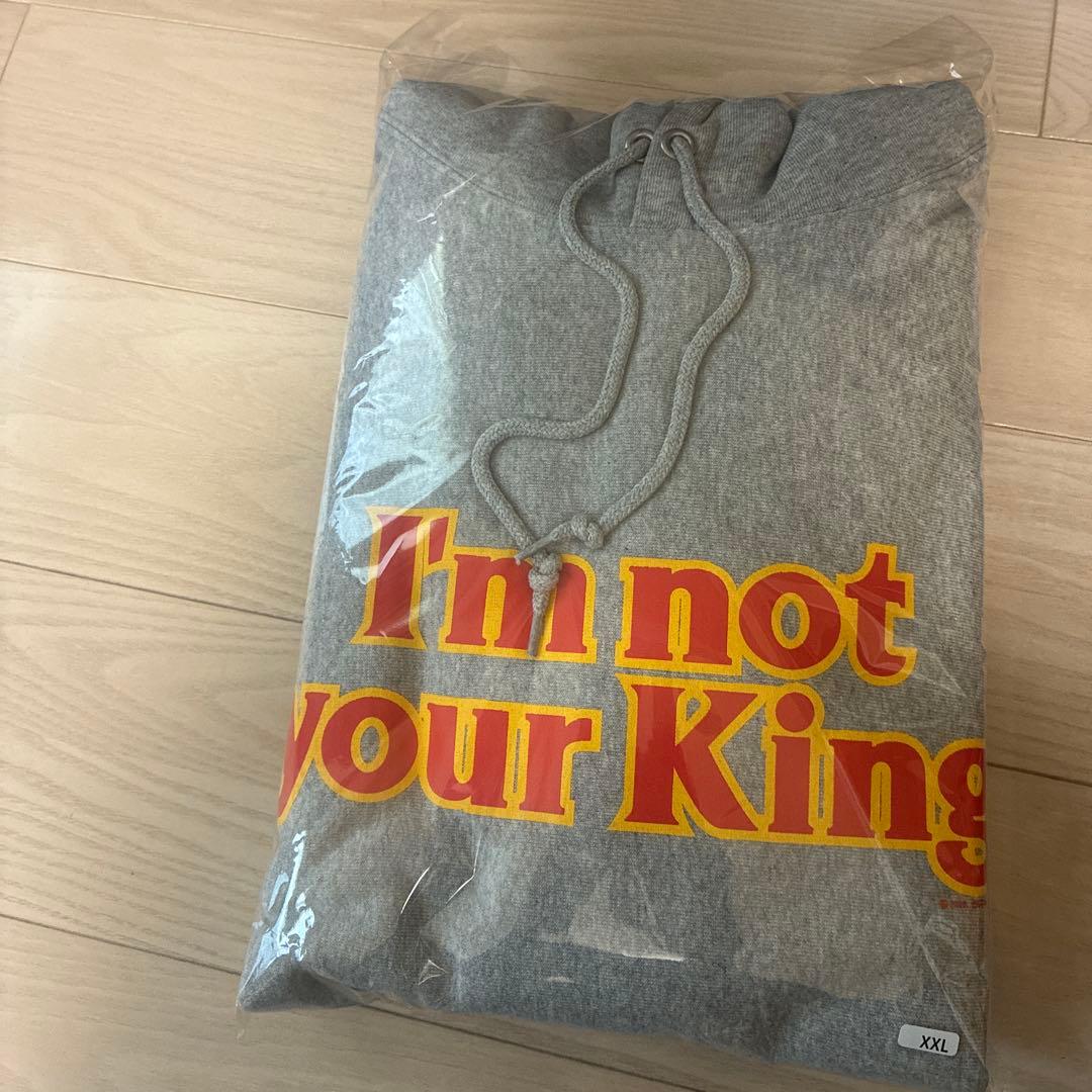 the bonez I´m Not Your King Hoodie グレー