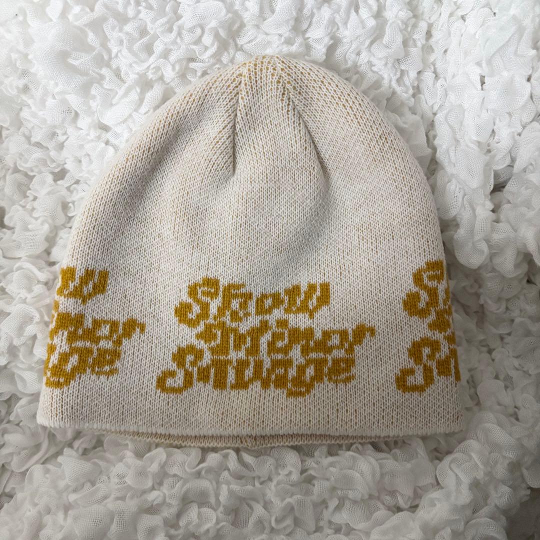 ShowMinorSavage SMS ジャガードビーニー ニット帽 - メルカリ