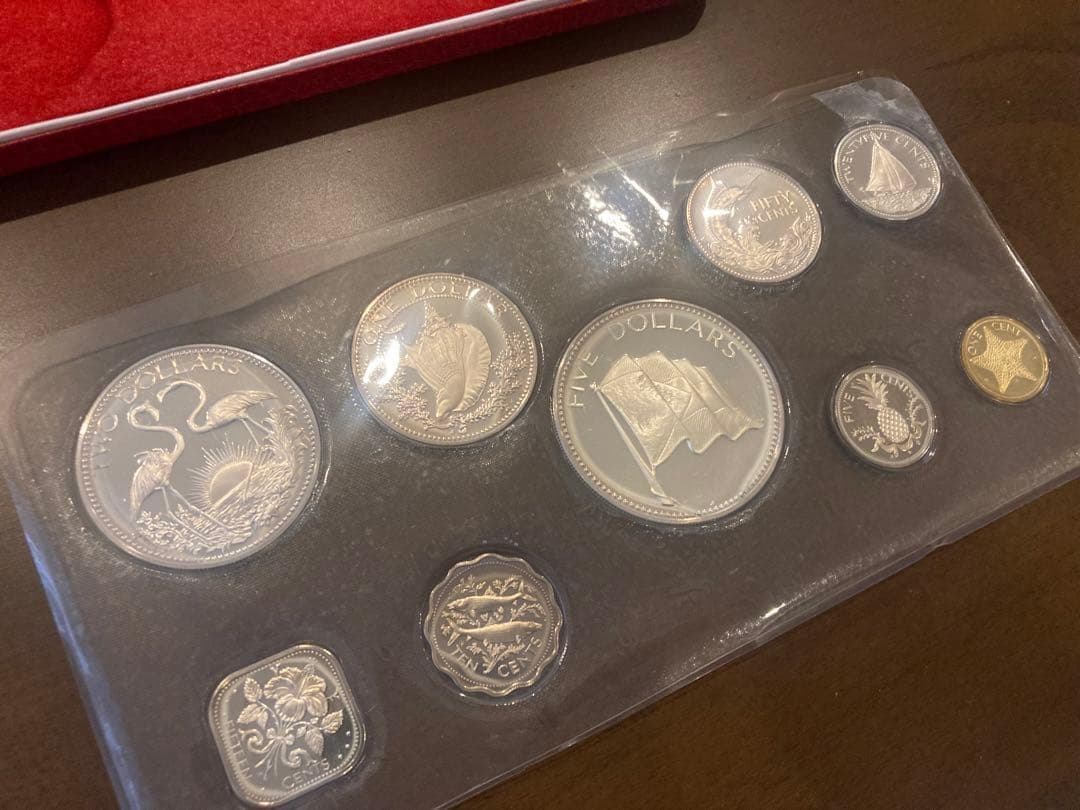 バハマ銀貨 プルーフコインセット 正味約90g - メルカリ
