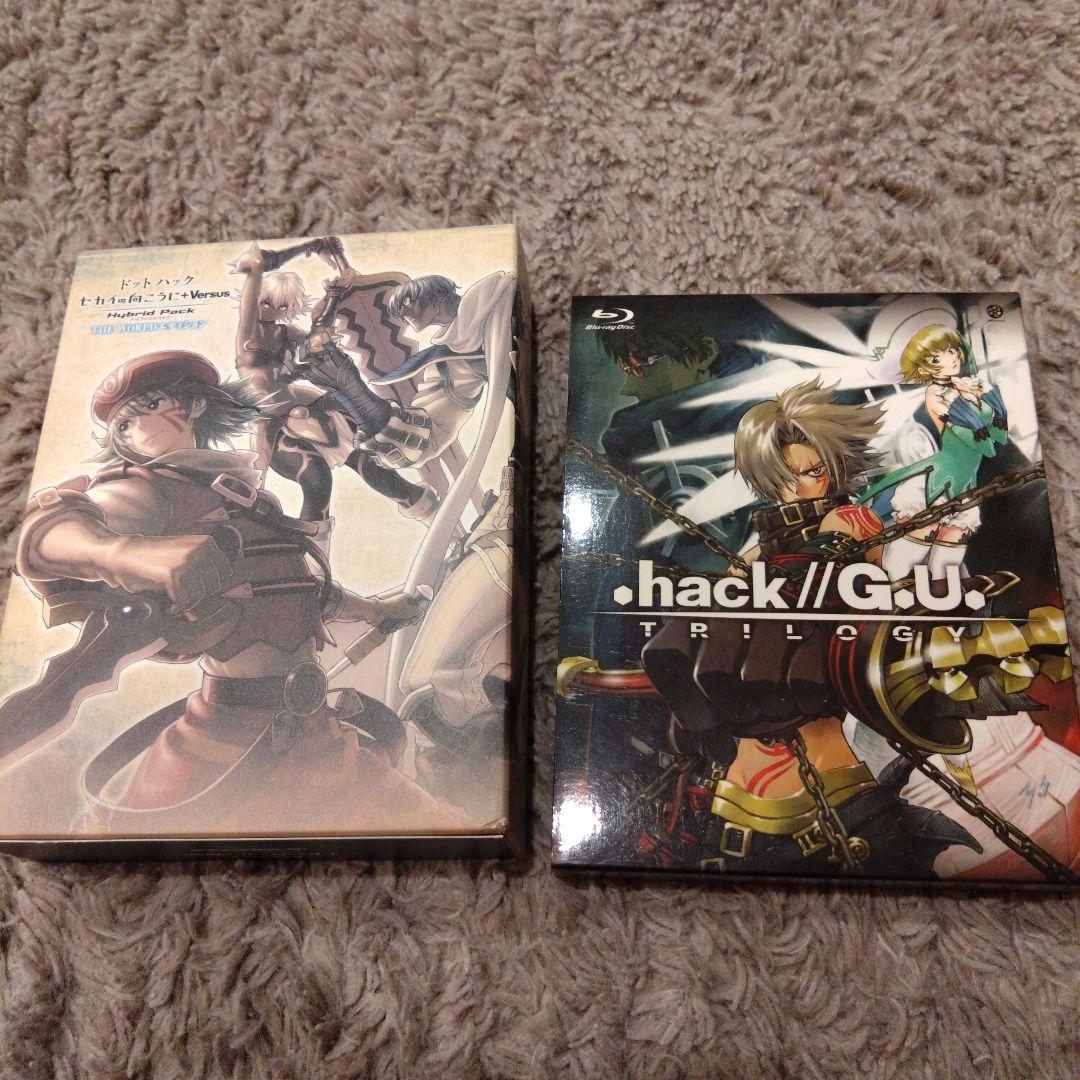 .hack//映像作品2作品セット hack GIFT BOX Set Collection Vol 1 2 3 4 Limited Edition Dot PS2