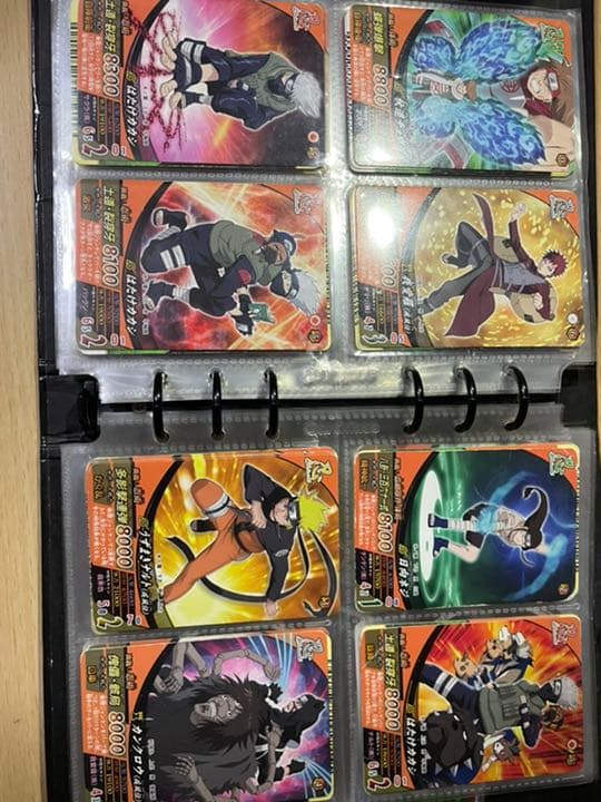 ナルト データカードダス 希少カード多数セット ファイル付き - メルカリ