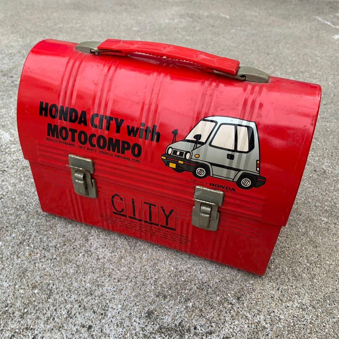 ホンダ CITY レア モトコンポ ブリキケース 当時物 昭和 レトロ ホンダ