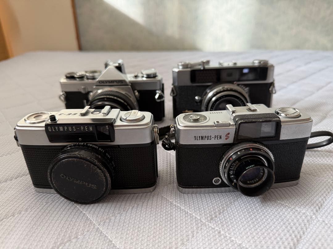 オリンパス オールド一眼レフ&PEN レンズ フィルム ケース セット