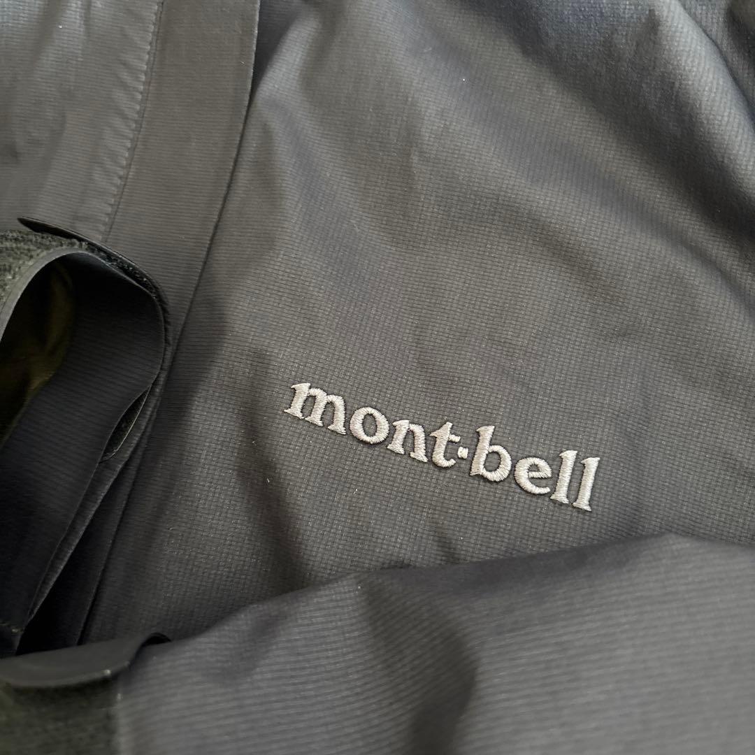 美品mont-bell ゴアテックス トラベル レインコート M 1128622 美品