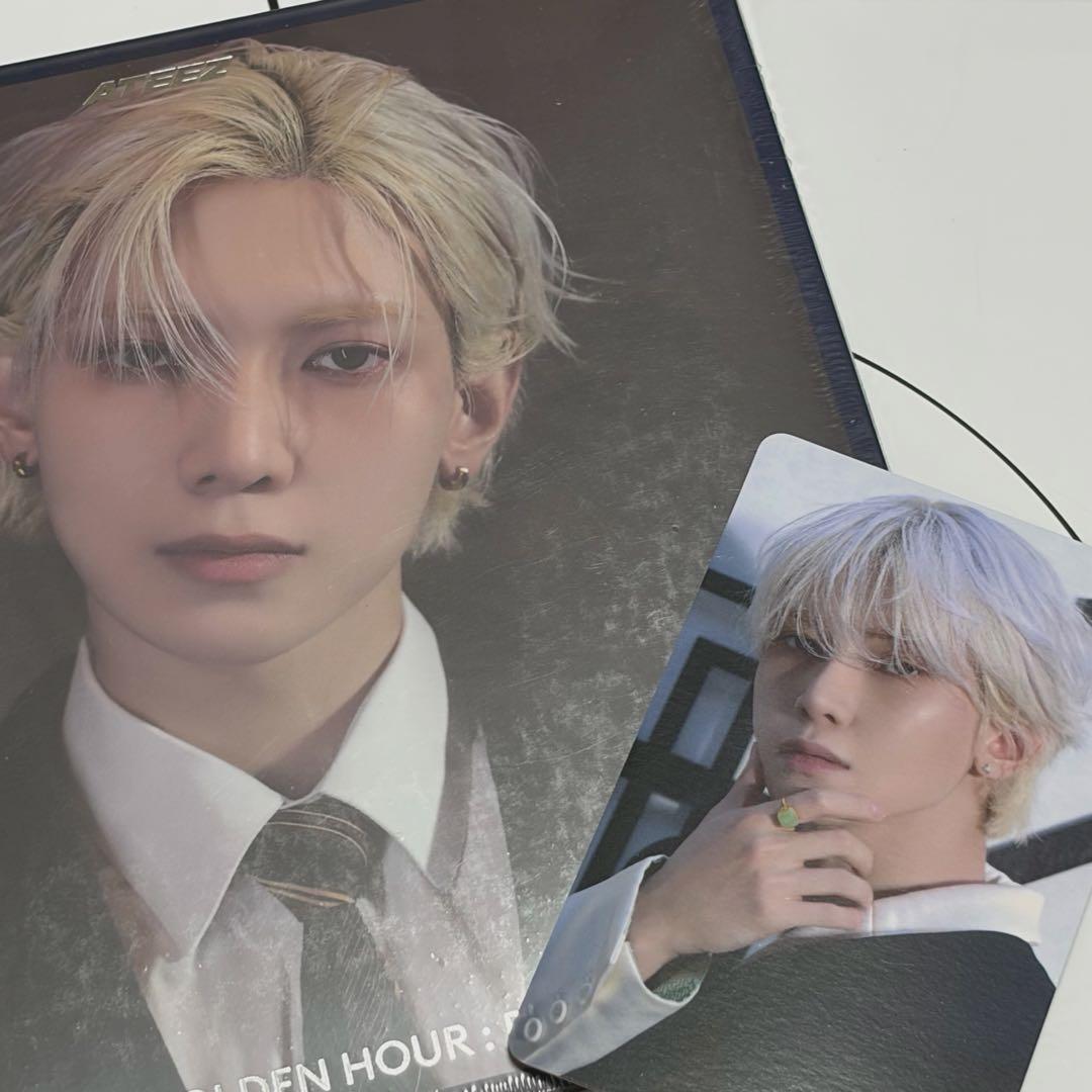 ATEEZ デジパ 新品未開封 ヨサン タワレコ 特典トレカ - メルカリ