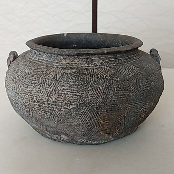 骨董　戦国壺 D000019-1950｜呂宋壺 銘 エクボ沢庵｜本間美術館所蔵作品データベース