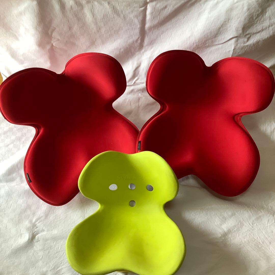 Style 骨盤・姿勢矯正クッション 赤2つ　kids用 Lサイズ黄1つ Amazon.co.jp: スタイル キッズ(Style Kids) ライムイエロー MTG