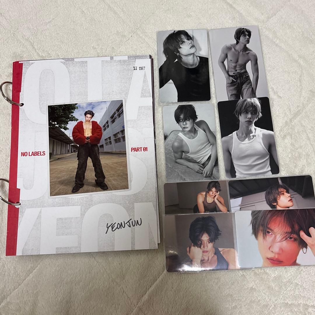 YEONJUN NO LABELS フォトブック トレカ ヨンジュン txt - メルカリ