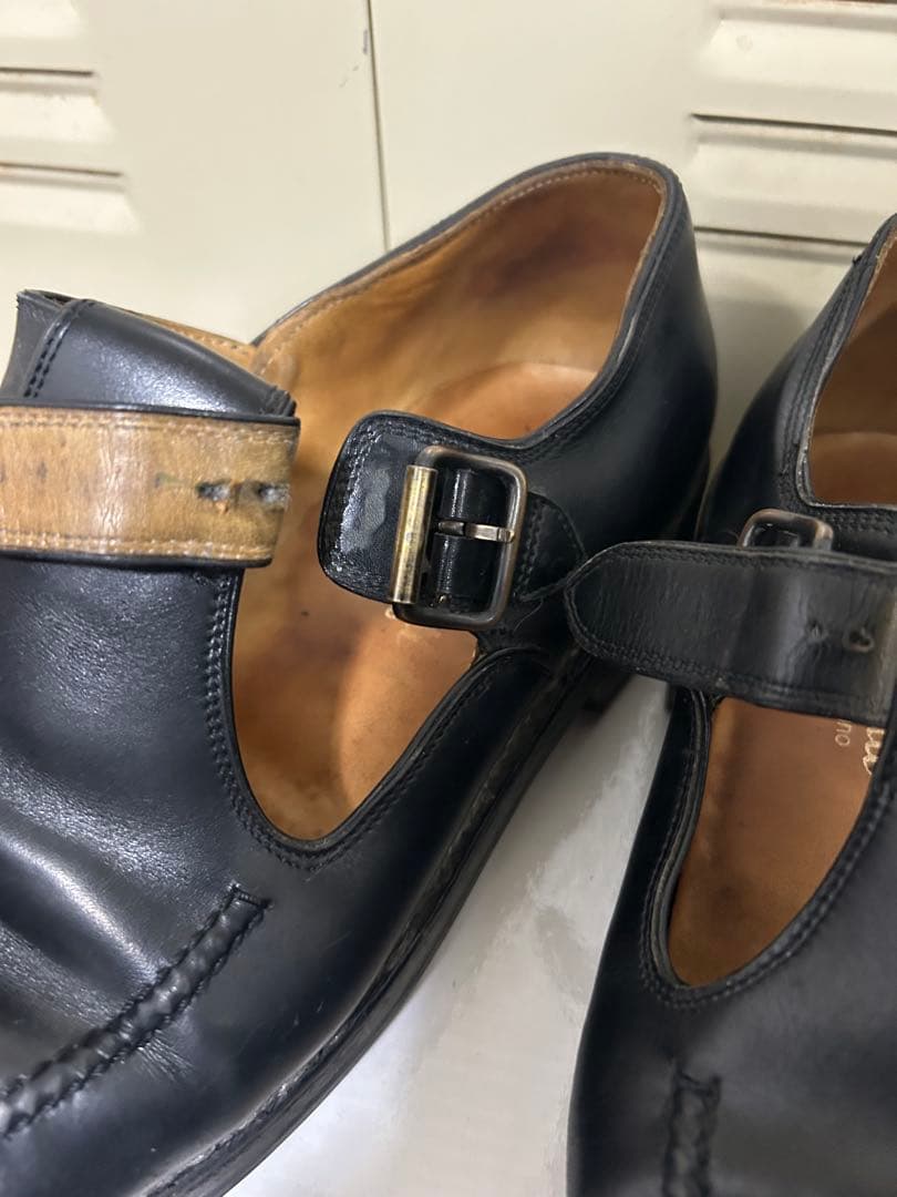 F.LLI Giacometti FG229 T-STRAPシューズ 40 - メルカリ