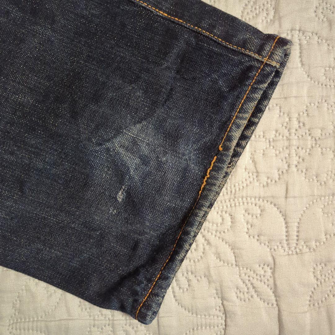 evisu ジーンズ 日本製 2000 w38 ビッグカモメ 濃紺 ヤマネ 山根