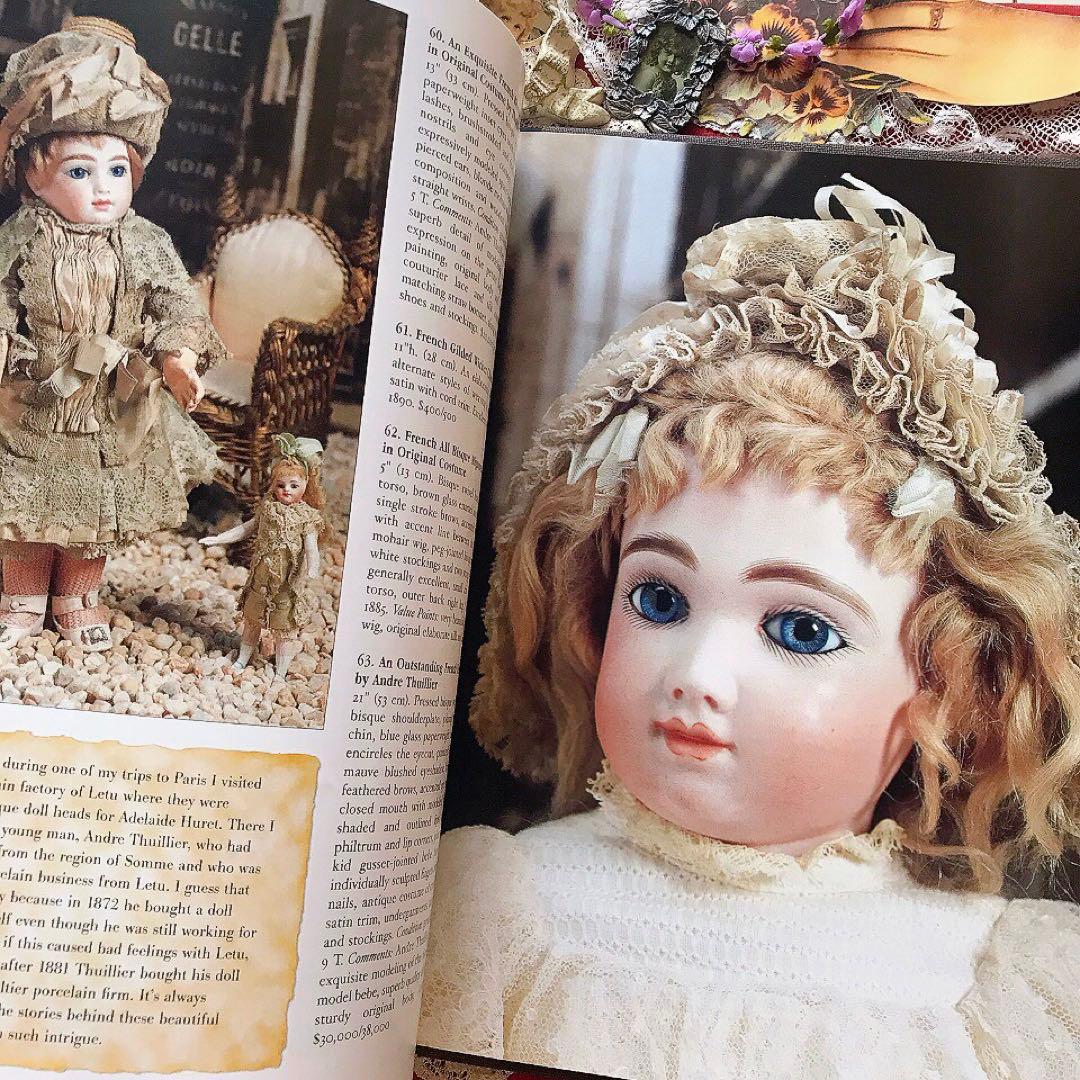 アンティークビスクドール 美麗洋書♡ブリュ ジュモー ミニョネット