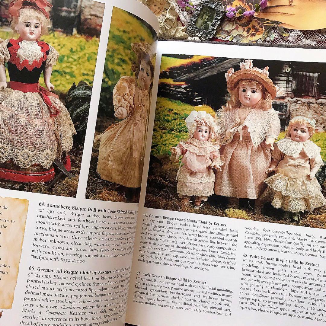 アンティークビスクドール 美麗洋書♡ブリュ ジュモー ミニョネット