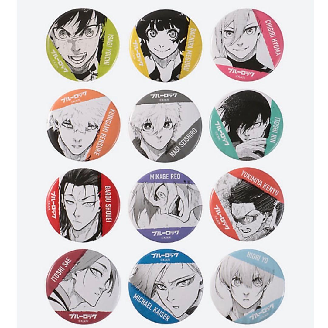 ブルーロック×伊勢丹 國神 錬介 原作イラスト缶バッジ - メルカリ
