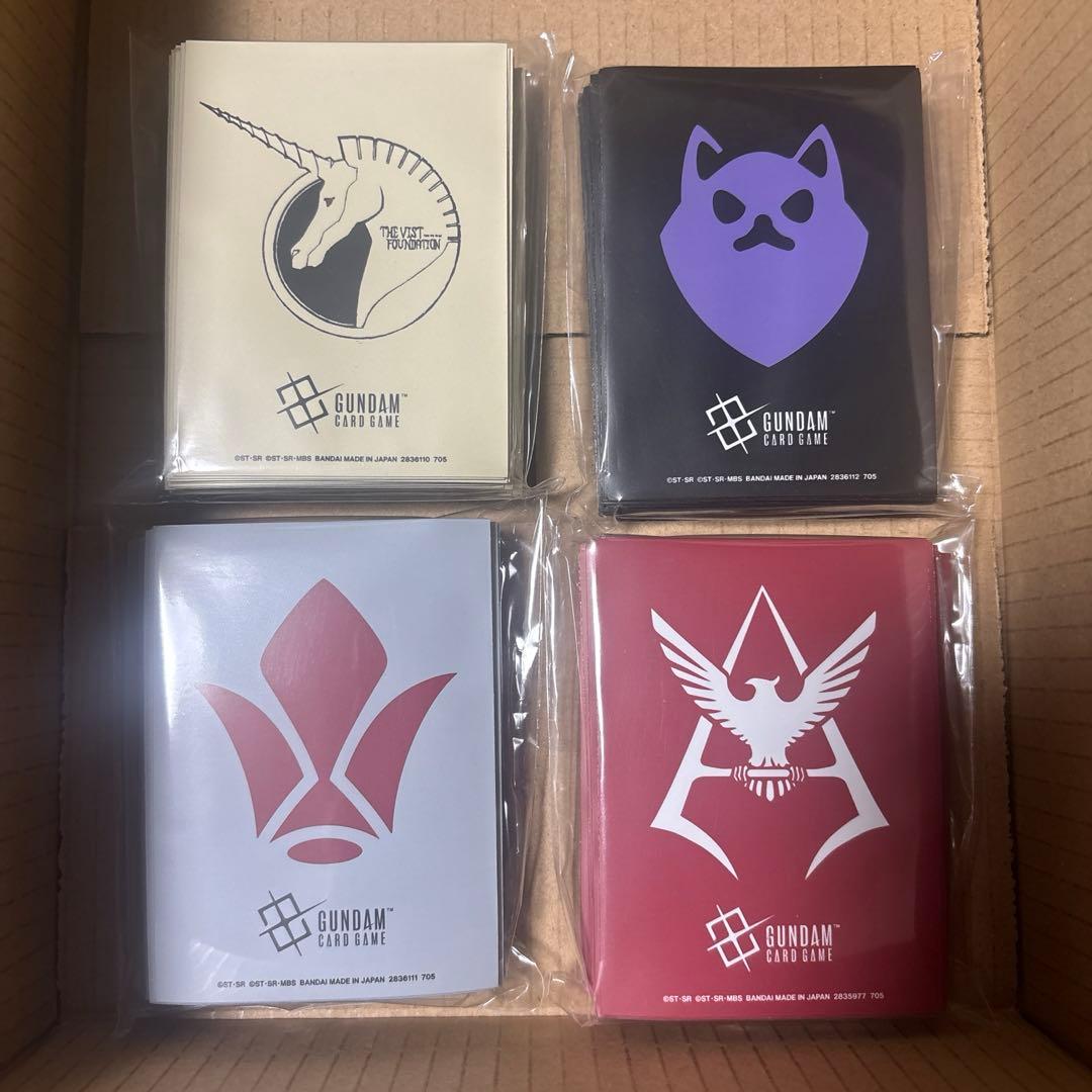 ガンダムカードゲーム オフィシャルマットスリーブEX プレミアムバンダイ4種 オフィシャルマットスリーブEX 鉄華団 | スリーブ | フュージョン