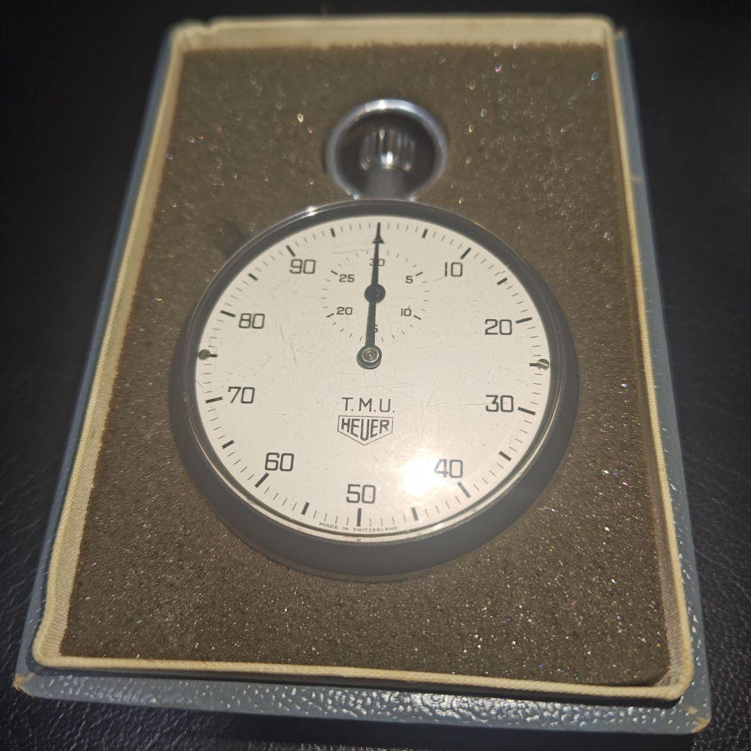 HEUER ストップウォッチ アナログ Heuer Chronograph Stopwatch Rattrapante – Analog:Shift