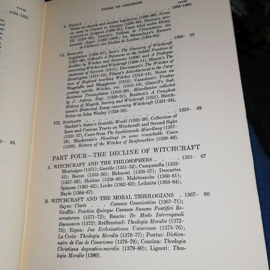 洋書 Materials Toward History Witchcraft -Lea