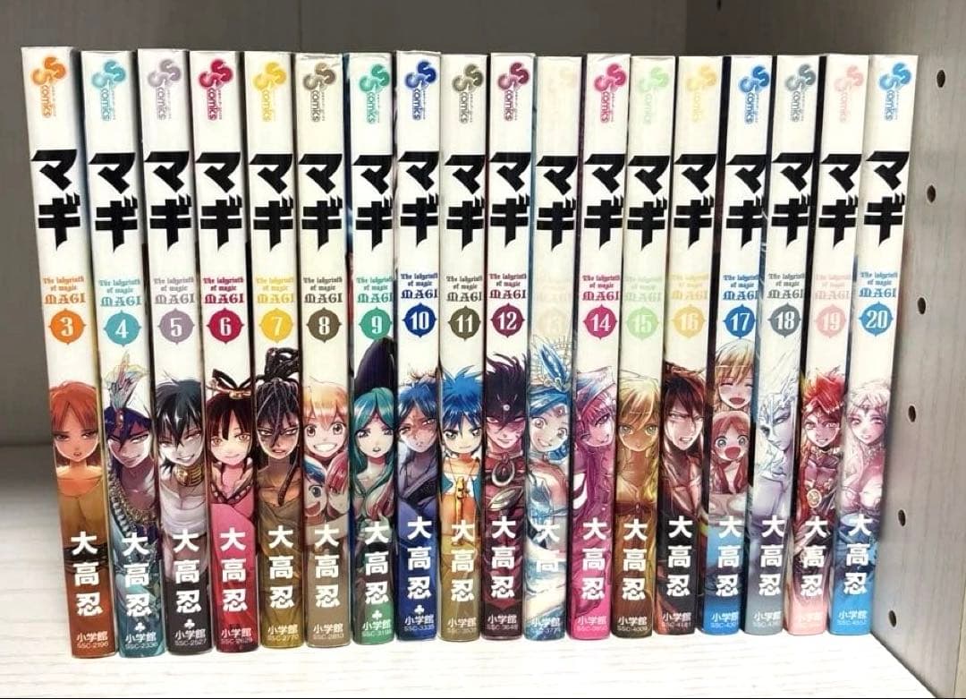 マギ 3~37巻＋公式ファンブック2冊 セット - メルカリ