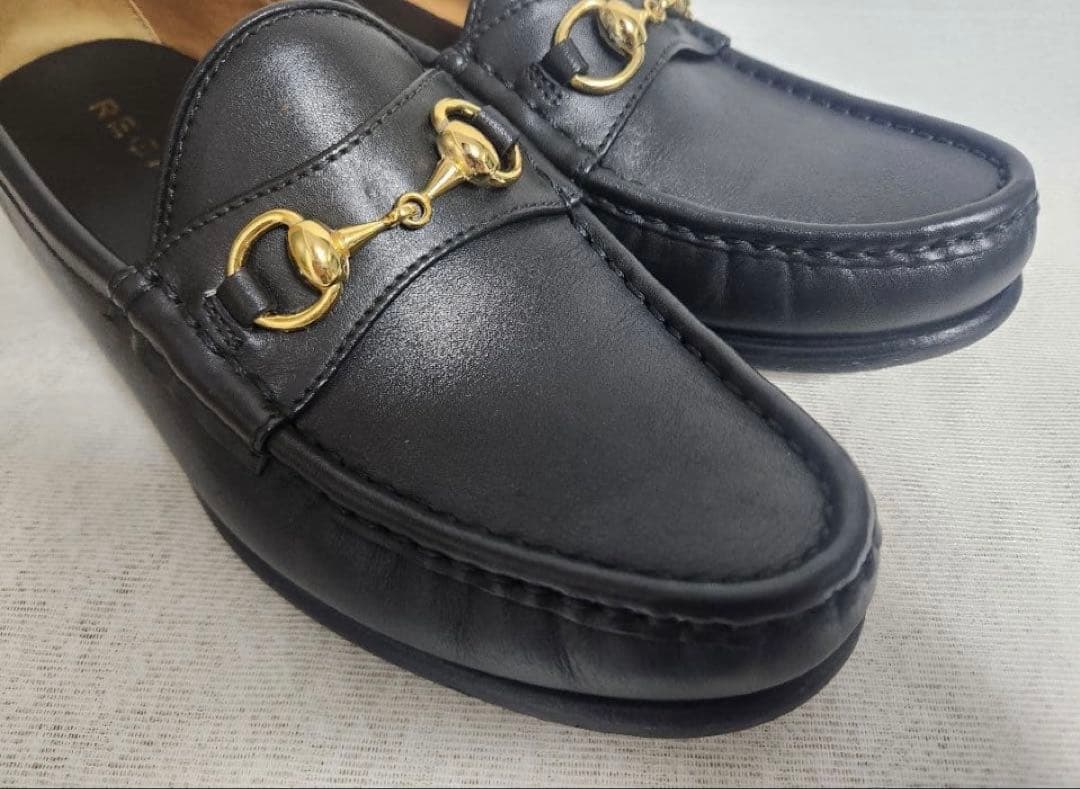 【極美品】REGAL　リーガル　ホースビットローファー　ゴールド　25.5cm