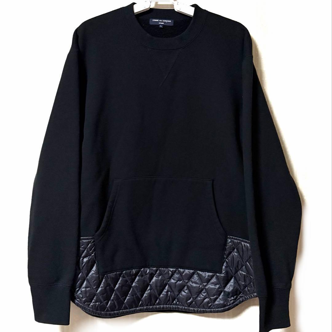 COMME des GARCONS HOMME キルティング スウェット