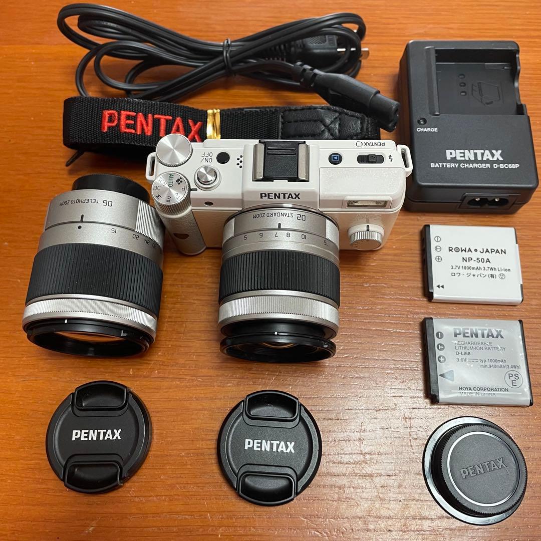 ペンタックス Q PENTAX Q ダブルズームレンズキット WHITE