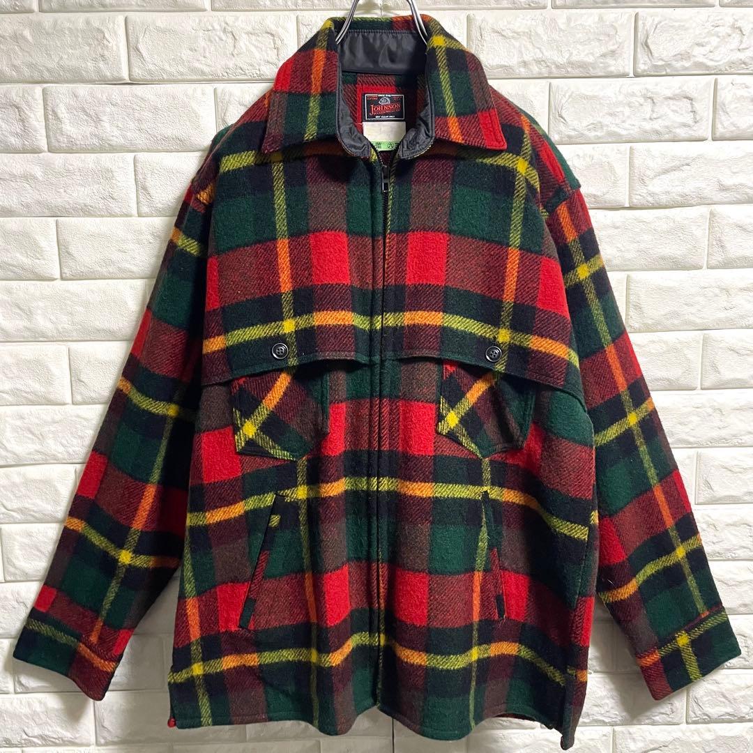 JOHNSON WOOLEN MILLS ウールジャケット L〜XLサイズ相当 - メルカリ
