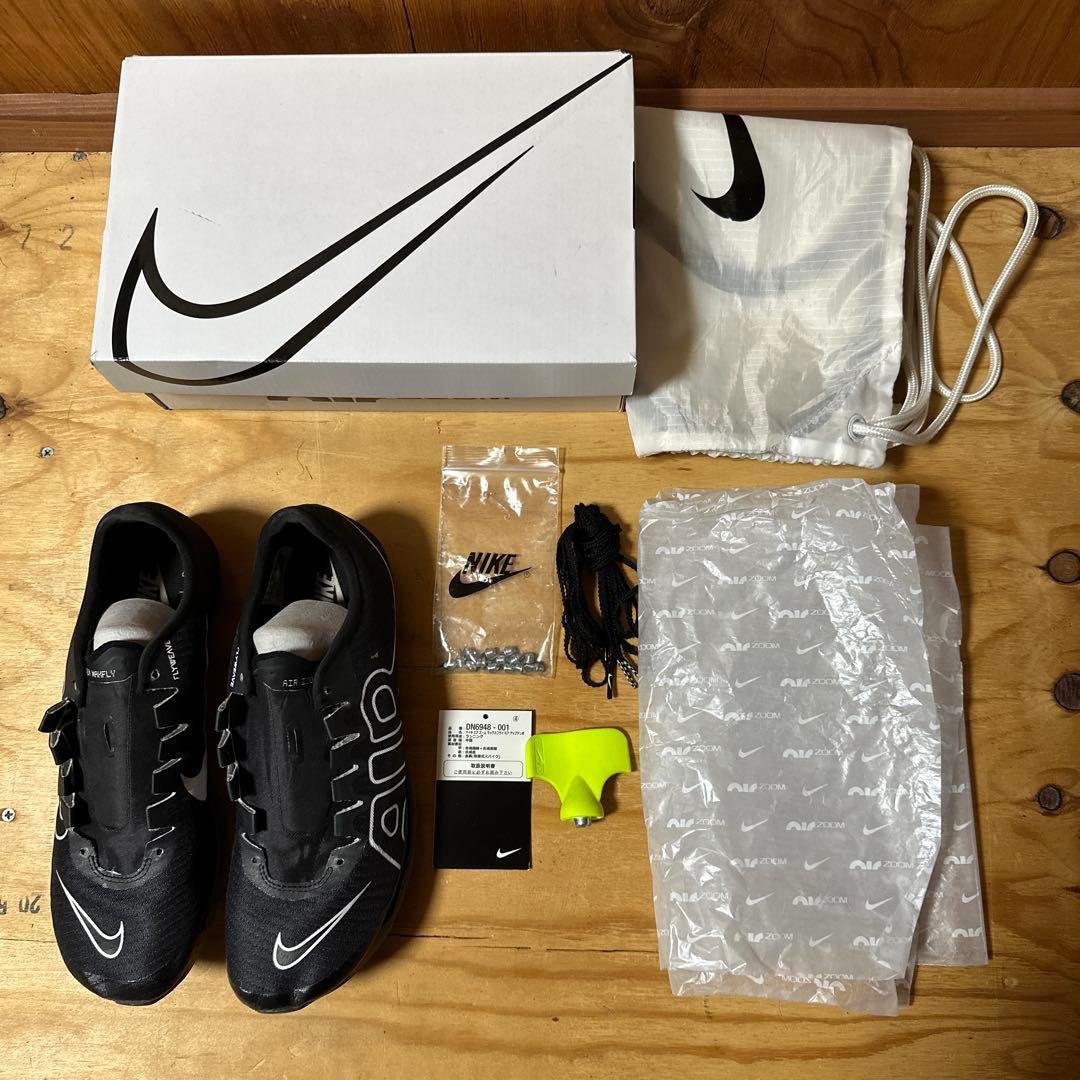 NIKE マックスフライ　モア　アップテンポ　モアテン　ブラック　27.0cm